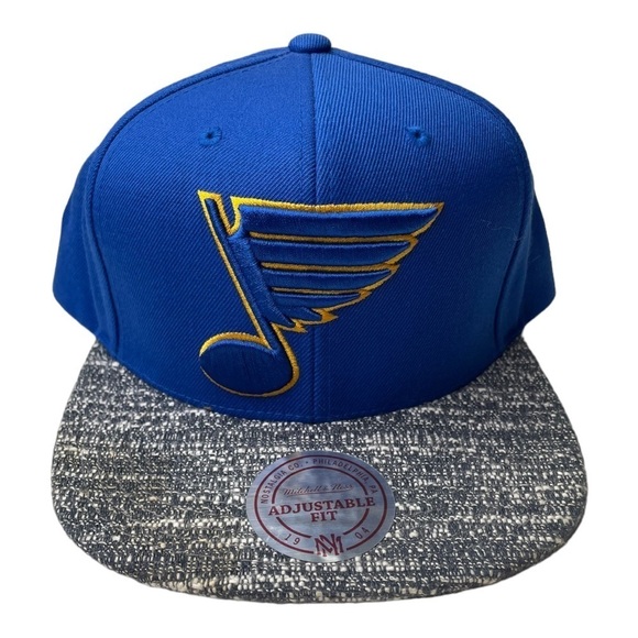Mitchell & Ness St. Louis Blues Adjustable Wool Hat - Picture 1 of 6
